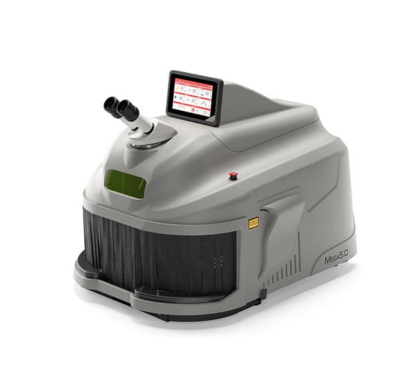 Mega 5.0 - Mega 5.0 and Mega 5.0 3D represent excellence in laser welding for jewelry workshops and industries with medium to large-scale production.