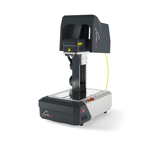 Fiberlux Nano - Compact and affordable laser marker, ideal for engraving and cutting on precious metals, jewelry components, and small industrial objects. Now also available in a MOPA version for perfect black markings.
