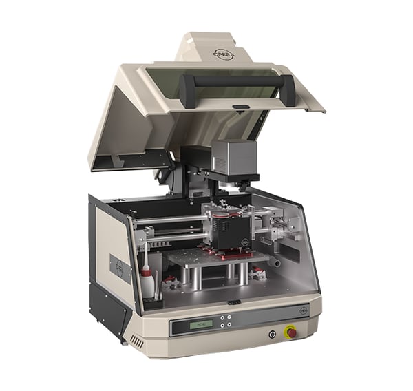 Opera - The first combined laser and CNC machine designed for jewelry: engraving, marking, cutting, and finishing—all in one compact and powerful solution.