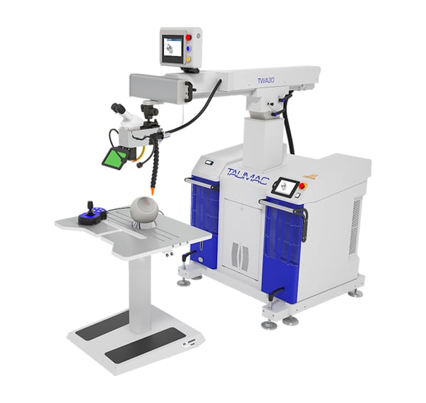 TWA 300 - Sistema di saldatura laser mobile, ideale per la riparazioni rapide e modifiche su componenti di grandi dimensioni